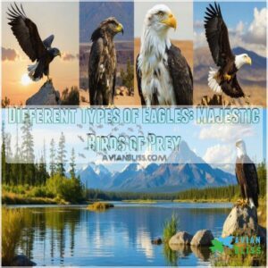 different types of eagles