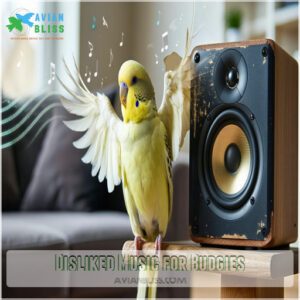 Disliked Music for Budgies