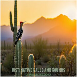 Distinctive Calls and Sounds