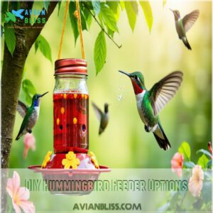 DIY Hummingbird Feeder Options