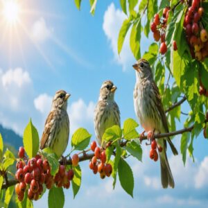 do sparrows migrate