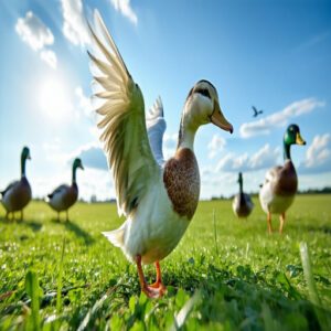 Domestic Ducks and Flight