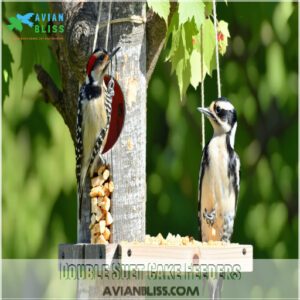 Double Suet Cake Feeders