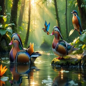 Ducks and Kingfishers