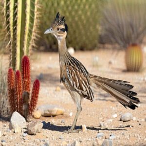 Examples of Desert Birds Like Greater Roadrunner