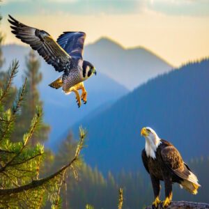 Falcons and Eagles in Georgia