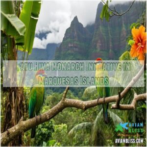 Fatu Hiva Monarch Initiative in Marquesas Islands