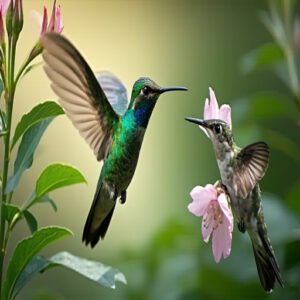 Female Hummingbirds and Territorial Behavior