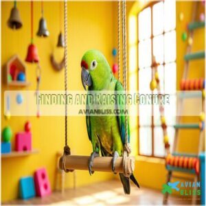 Finding and Raising Conure