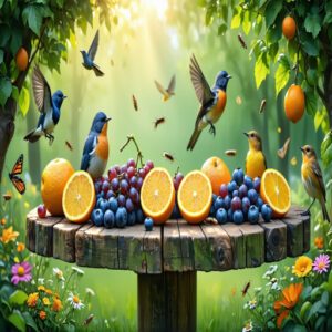 Fruit and Insect Eating Birds