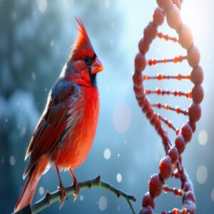 Genetic Basis of Red Feather Coloration