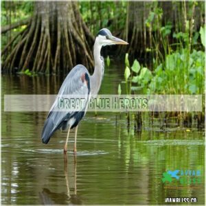 Great Blue Herons