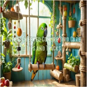 Green-Cheeked Conure Bird Care Tips and Tricks