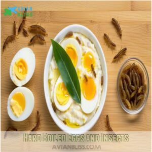 Hard Boiled Eggs and Insects