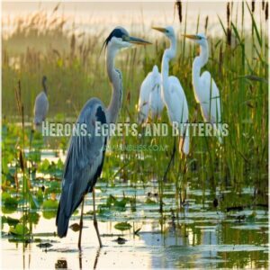 Herons, Egrets, and Bitterns