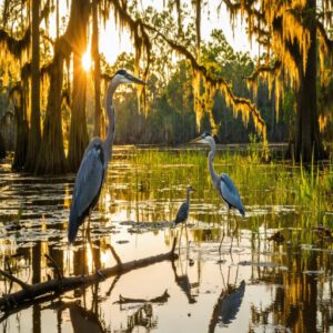 herons in georgia