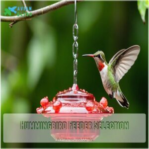 Hummingbird Feeder Selection