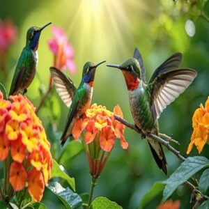 Hummingbirds in Florida