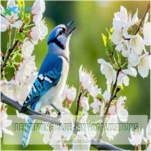 Identifying Blue Jay Vocalizations