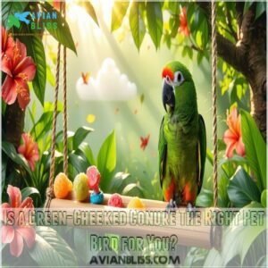 Is a Green-Cheeked Conure The Right Pet Bird for You