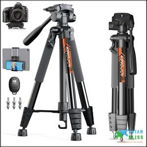 KINGJOY 75 Camera Tripod for