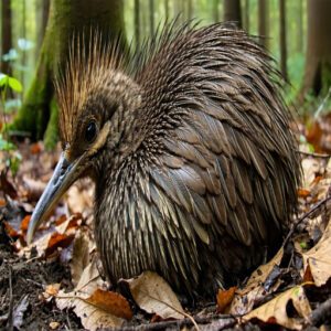 Kiwis’ Hair-like Feathers