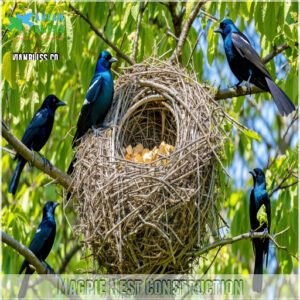 Magpie Nest Construction