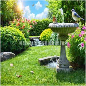 Maintaining Bird Baths