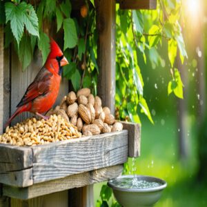 Maintaining Bird Feeding Area