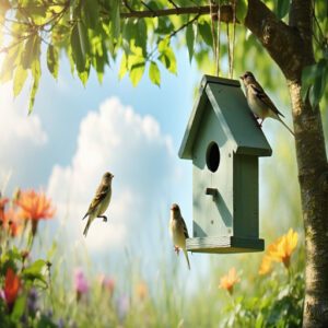 Maintaining Finch Birdhouses