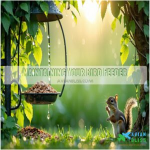 Maintaining Your Bird Feeder