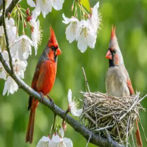 male vs female cardinals