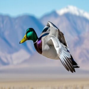 Mallard Duck at 21,000 Feet