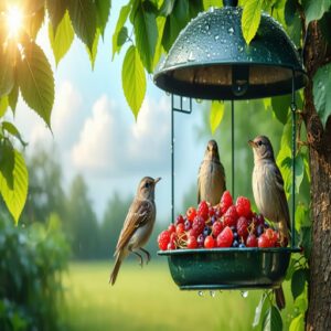 Mockingbird Feeding Behavior and Etiquette