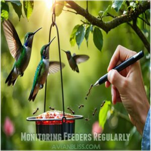 Monitoring Feeders Regularly