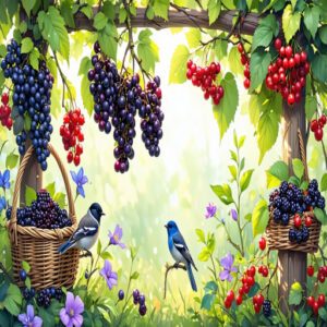 Most Popular Berries for Mockingbirds