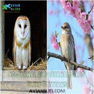 Nocturnal and Diurnal Birds