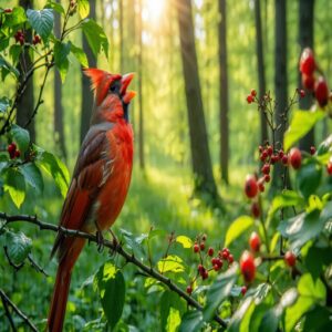 Northern Cardinal Behavior