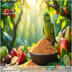 Organic Bird Food Benefits