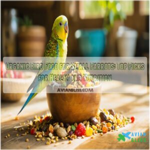 organic bird food for small parrots