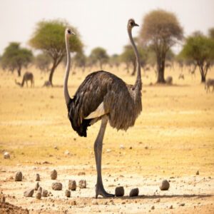 Ostrich Teeth Existence