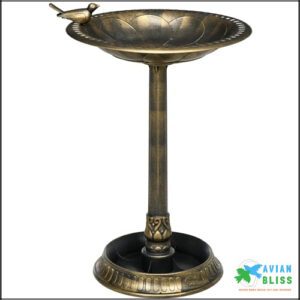 Outsunny 28 Antique Bird Bath