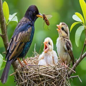 Parental Roles in Chick Rearing