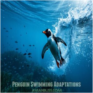 Penguin Swimming Adaptations