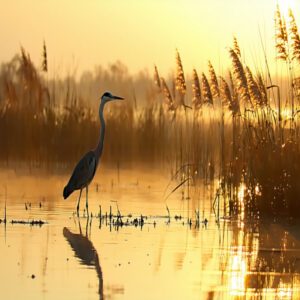 Physical Adaptations of Marsh Birds