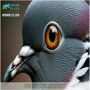 Pigeon Eye Anatomy