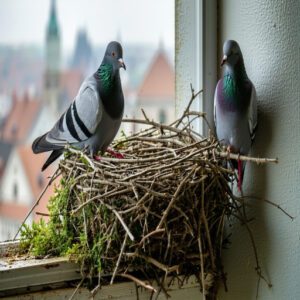 Pigeon Nesting Time