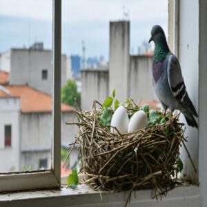 pigeon nests