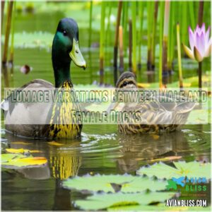 Plumage Variations Between Male and Female Ducks