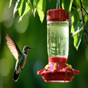 Preventing Air Locks in Hummingbird Feeders